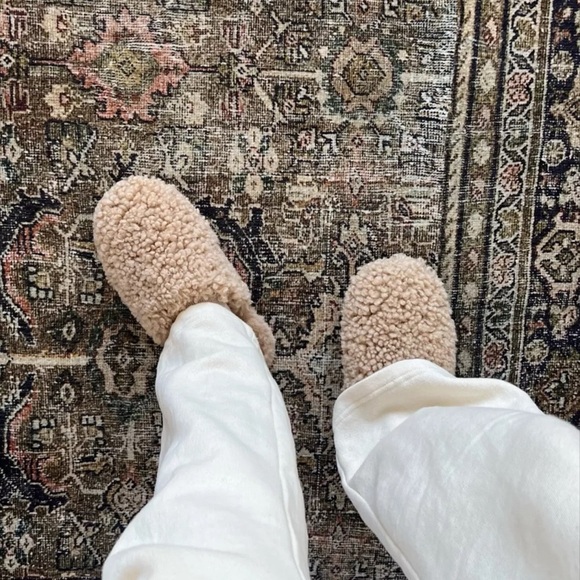 UGG Tazz Maxi Curly Genuine Shearling Slipper Grey - Picture 11 of 13